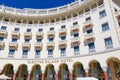 Beautiful building Aristotelous Square Thessaloniki Greece